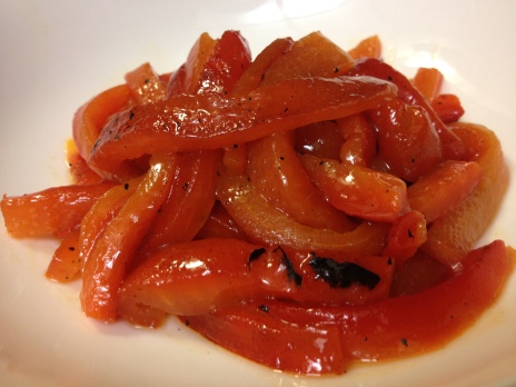 Roasted Red Bell Pepper From Home
